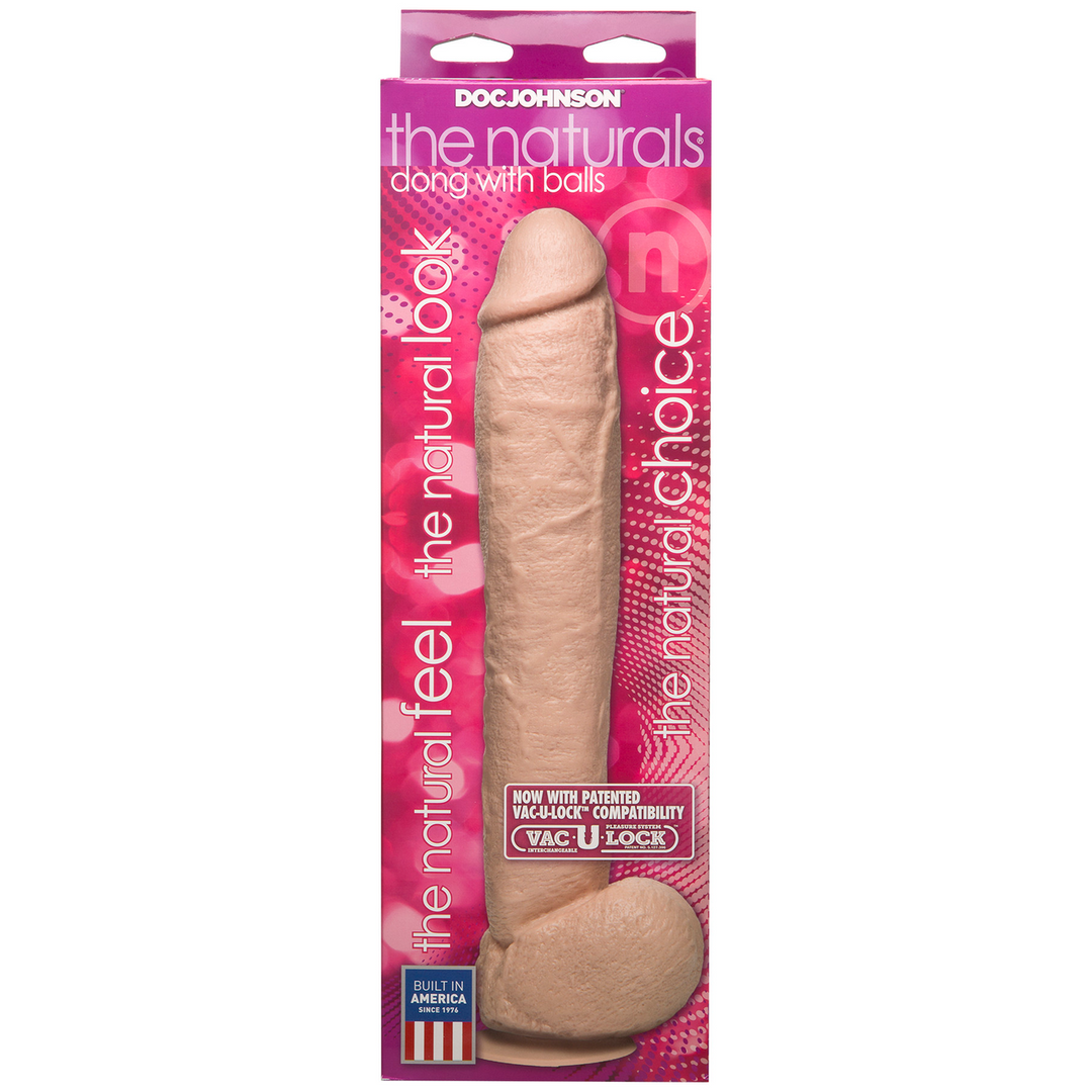 Realistic Dildo With Balls
