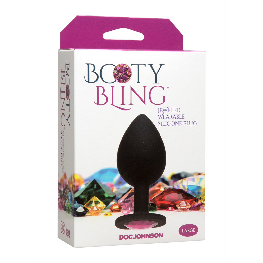 Booty Bling Spade Butt Plug Large