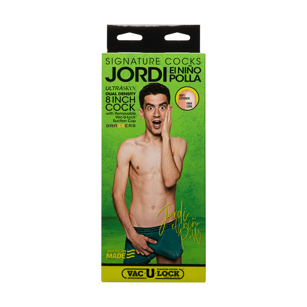 Jordi El Nio Realistic Ultraskyn Dildo 2 Pieces