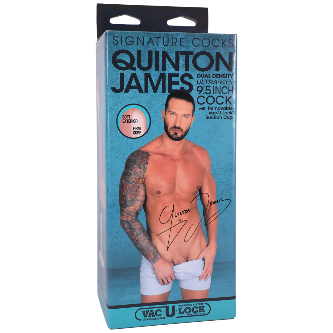 Quinton James Realistic Ultraskyn Dildo 9.5 / 24 Cm