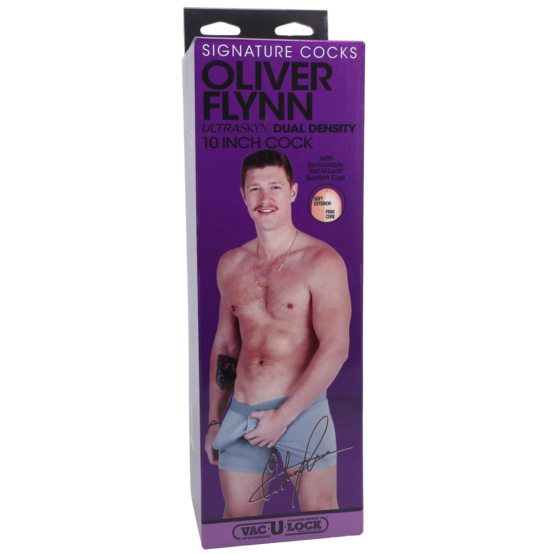 Oliver Flynn Realistic Ultraskyn Dildo 10 / 25 Cm Vanilla