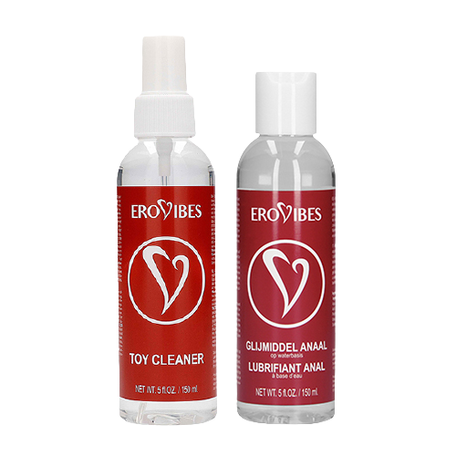 Aneros Prostaat Stimulator Helix Syn Trident Zwart Voordeelpakket