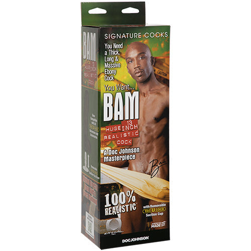 Doc Johnson Bam Dildo 34 cm - Erovibes.nl
