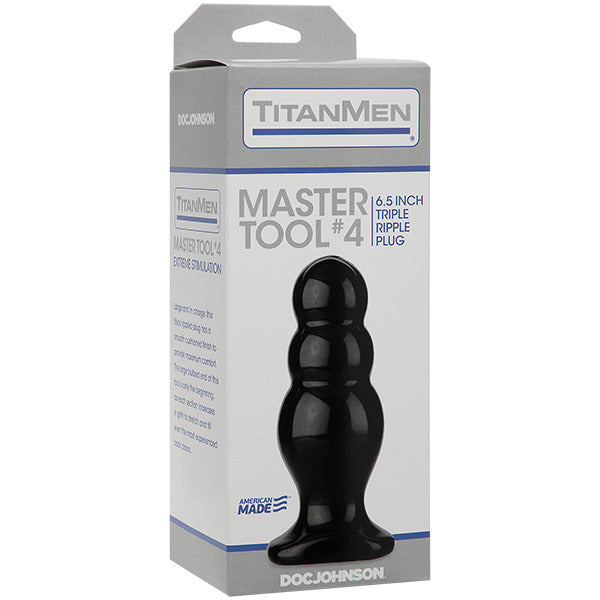 Doc Johnson TitanMen Master Tool #4 Buttplug 15 cm - Erovibes.nl