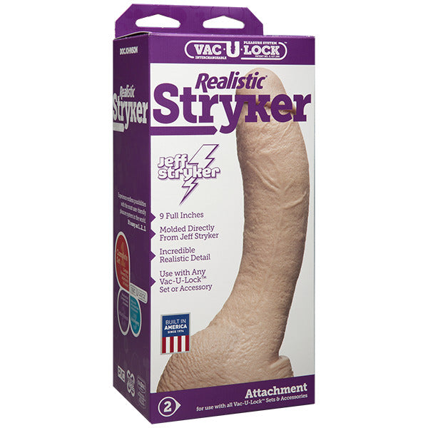 Doc Johnson Vac-U-Lock Realistic Stryker 24 Cm