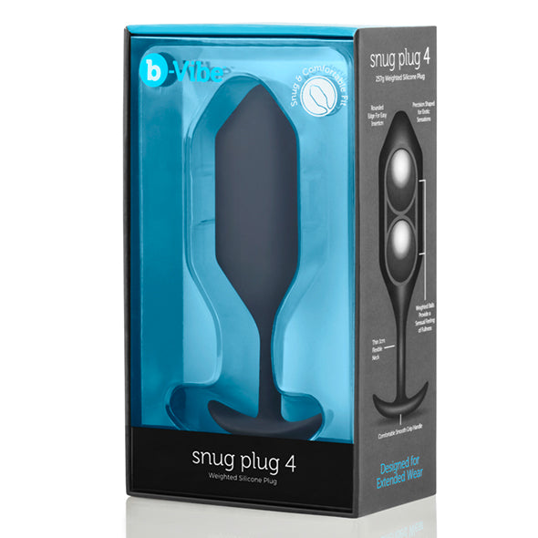 B-Vibe - Snug Butt Plug 4 Zwart