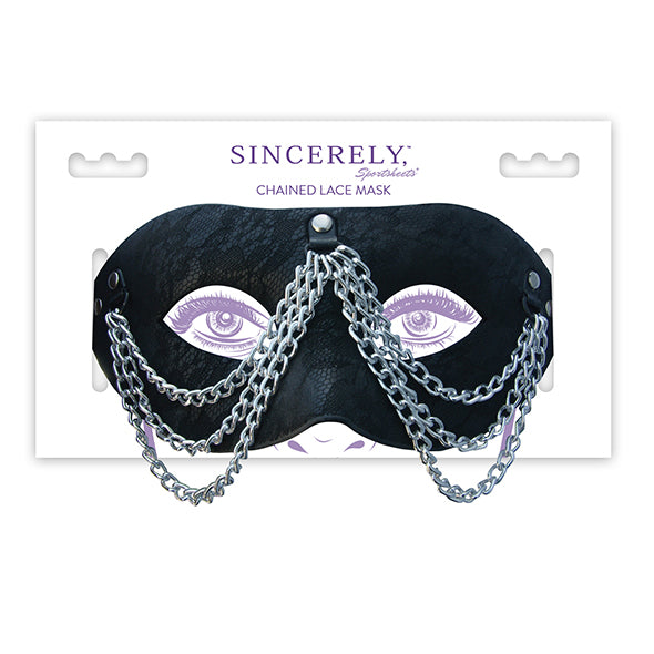 Sportsheets - Sincerely Chained Lace Mask