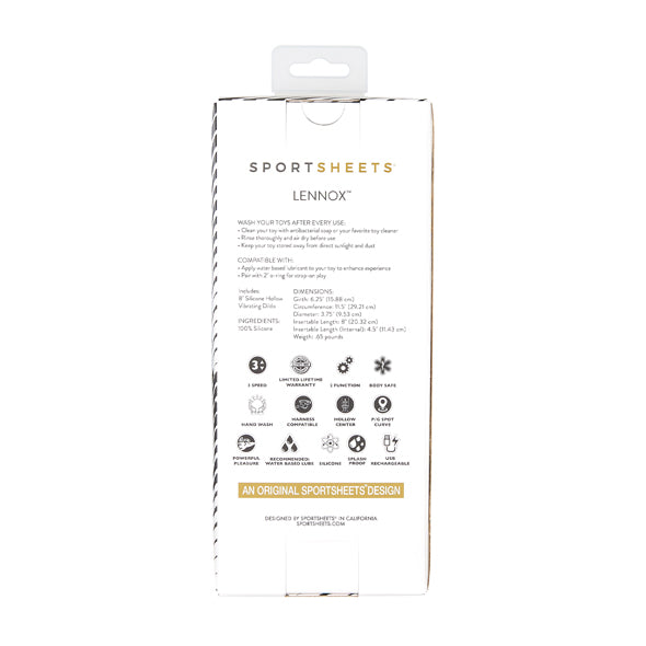 Sportsheets - Nexus Lennox Holle Vibrerende Dildo Groen