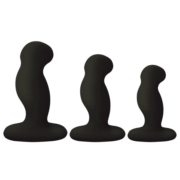 Nexus - G-Play Trio Plus Unisex Vibrator Pack S/M/L Zwart