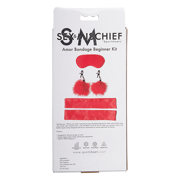 Sportsheets - Sex & Mischief Amor Bondage Beginner Kit