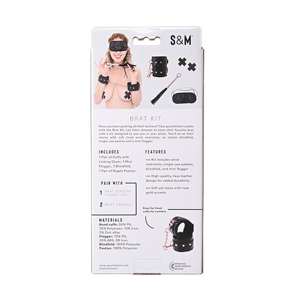 Sportsheets - Sex & Mischief Brat Kit