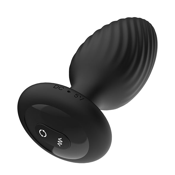 NEXUS TORNADO BUTT PLUG MEDIUM BLACK