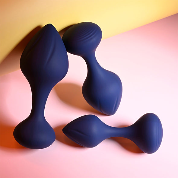 PLAYBOY PLEASURE - TAIL TRAINER ANAL TRAINING SET NAVY