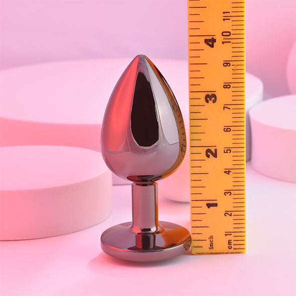 PLAYBOY PLEASURE - TUX ALUMINIUM BUTTPLUG - LARGE