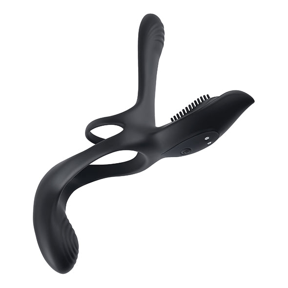 Playboy Pleasure - The 3 Way - Cockring Black