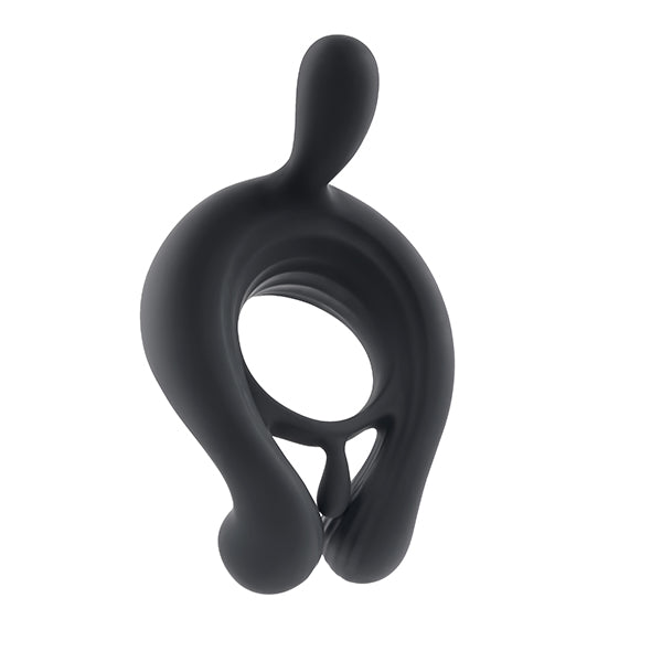 Playboy Pleasure - Triple Play Cockring Black