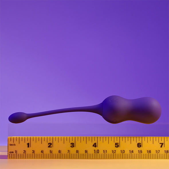 Playboy Pleasure - Double Time Kegel Ball - Purple