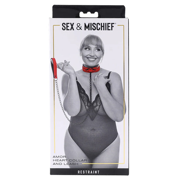 Sportsheets - Sex & Mischief Amor Collar and Leash