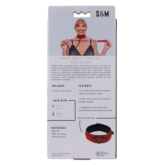 Sportsheets - Sex & Mischief Amor Collar and Leash