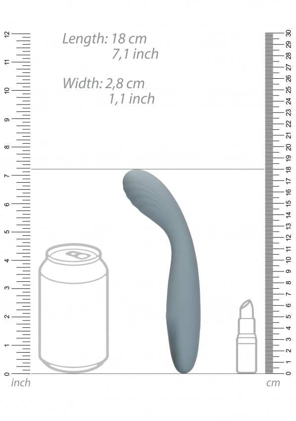 Loveline Ultra Soft G-Spot Vibrator 18 Cm