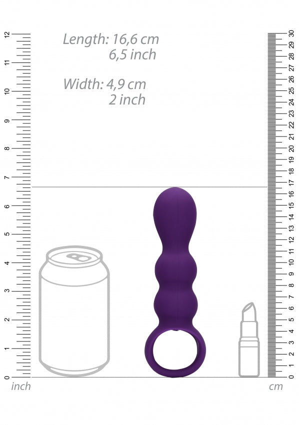 Loveline Teardrop Vibrator Anaal 17 Cm