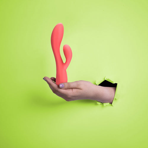 Loveline Smooth Ultra Soft Rabbit Vibrator 20 Cm