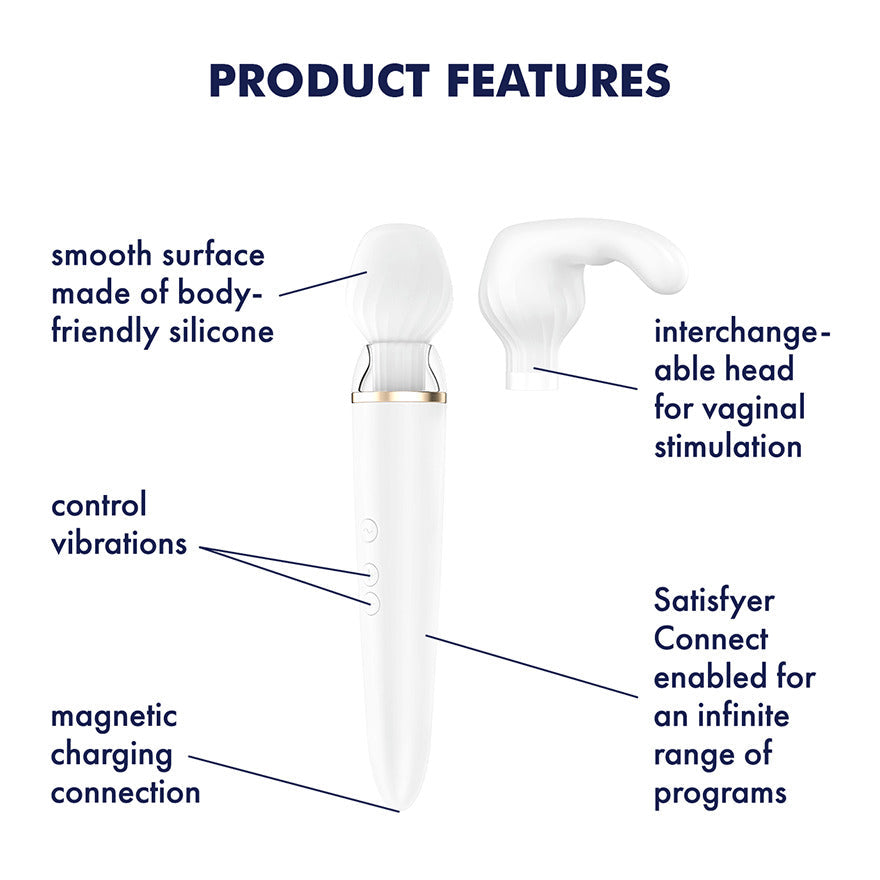 Satisfyer Double Wand-er Wand Massager