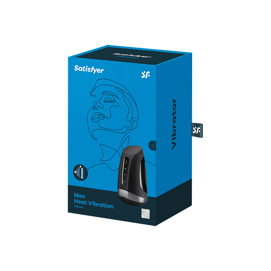 Satisfyer Men Masturbator Heat Vibration