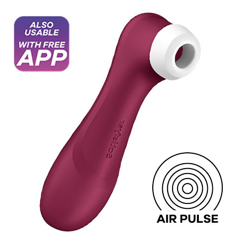 Satisfyer Pro 2 Generation 3 Luchtdruk Vibrator Liquid Air Met App Voordeelpakket