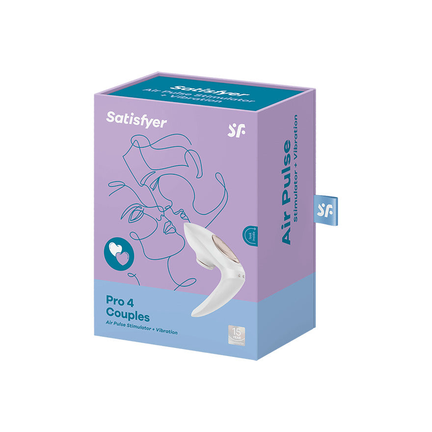 Satisfyer Pro 4 Luchtdruk Vibrator Voor Koppels + Vibratie