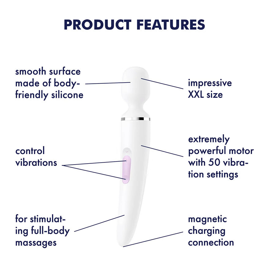 Satisfyer Wand-er Woman Magic Wand Massager