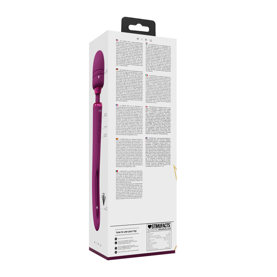 Vive Kiku Wand Vibrator 25 Cm