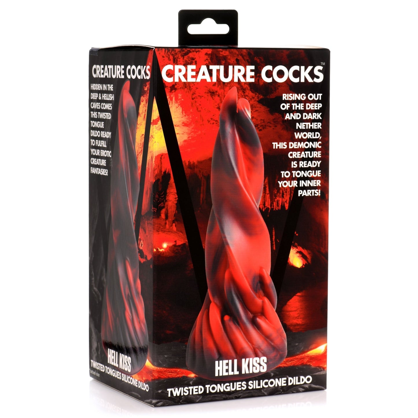 XR Brands Creature Cocks Hell Kiss Dildo 19 Cm - Erovibes.nl