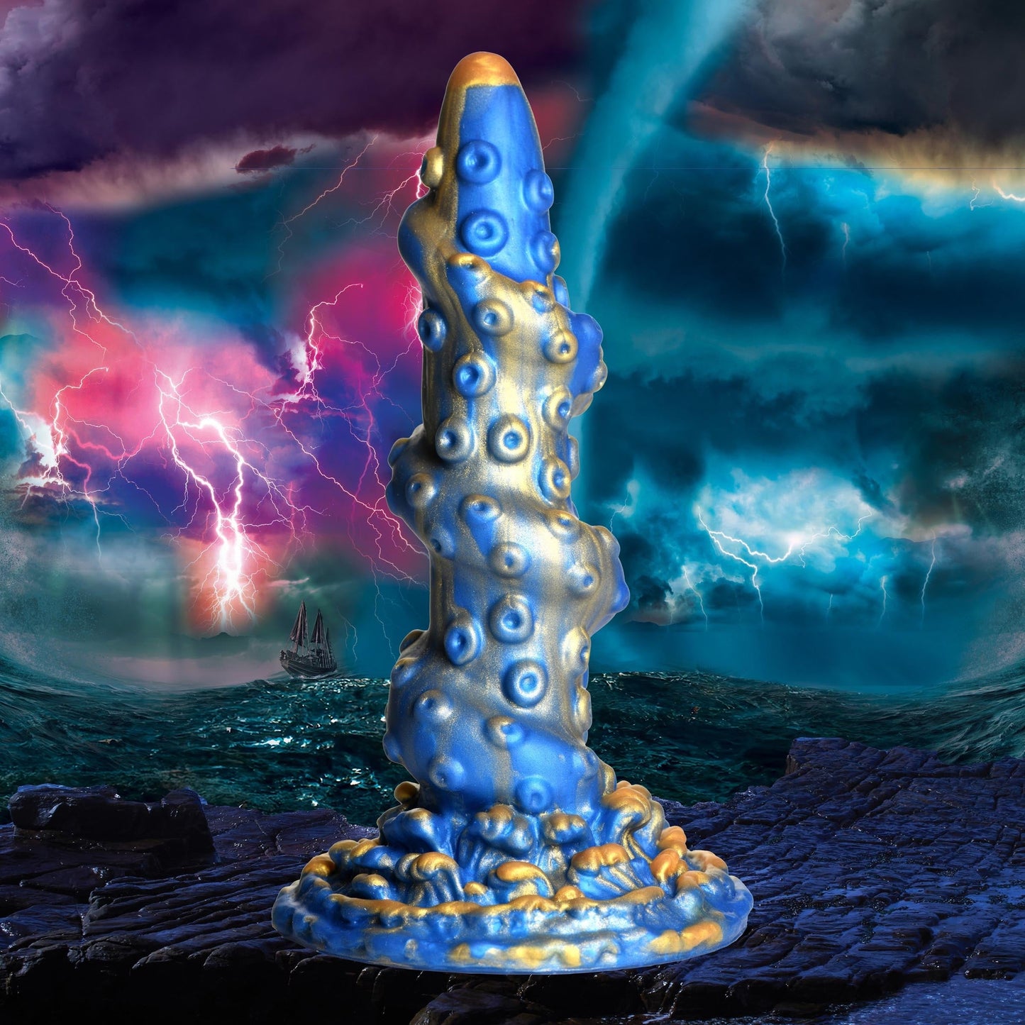 XR Brands Creature Cocks Kraken Dildo 21 cm - Erovibes.nl