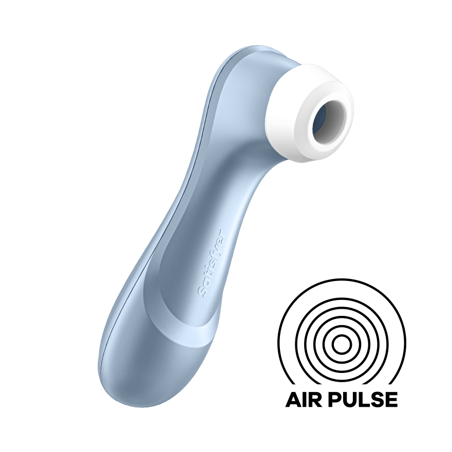 Satisfyer Pro 2 Luchtdruk Vibrator Blauw Voordeelpakket