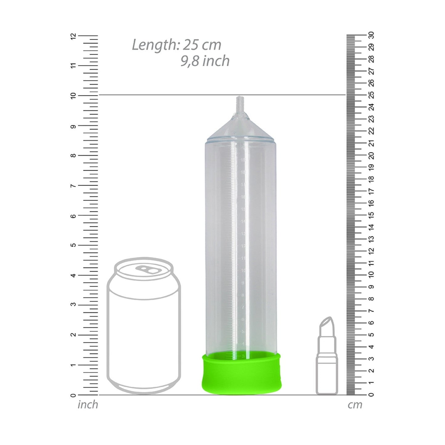 Ouch! Glow in the Dark Comfort Penispomp Voor Beginners