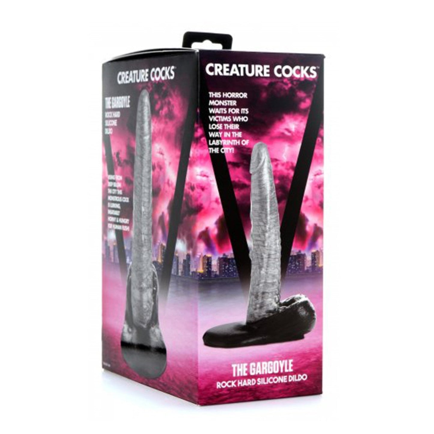 XR Brands De Gargoyle - Keiharde Siliconen Dildo