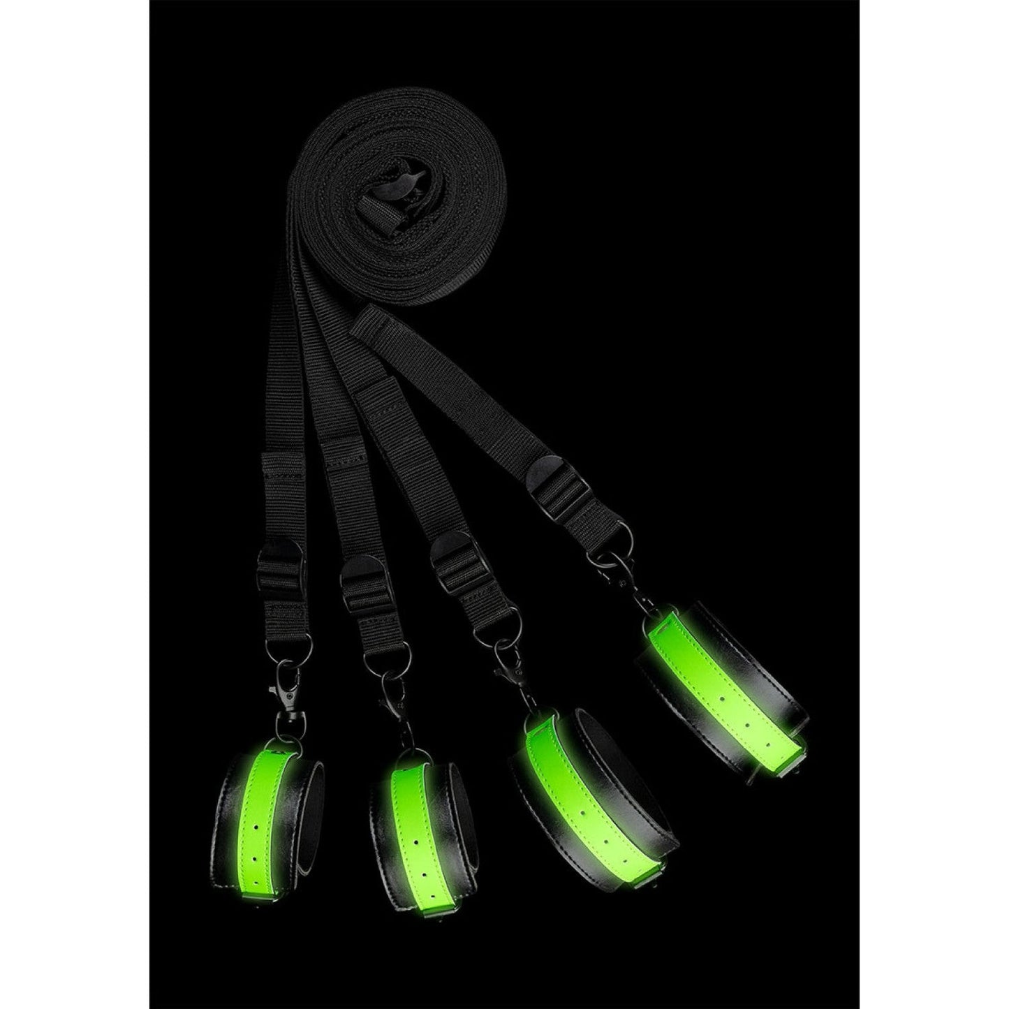Ouch! Glow in the Dark Bevestigingsset voor Bedboeien