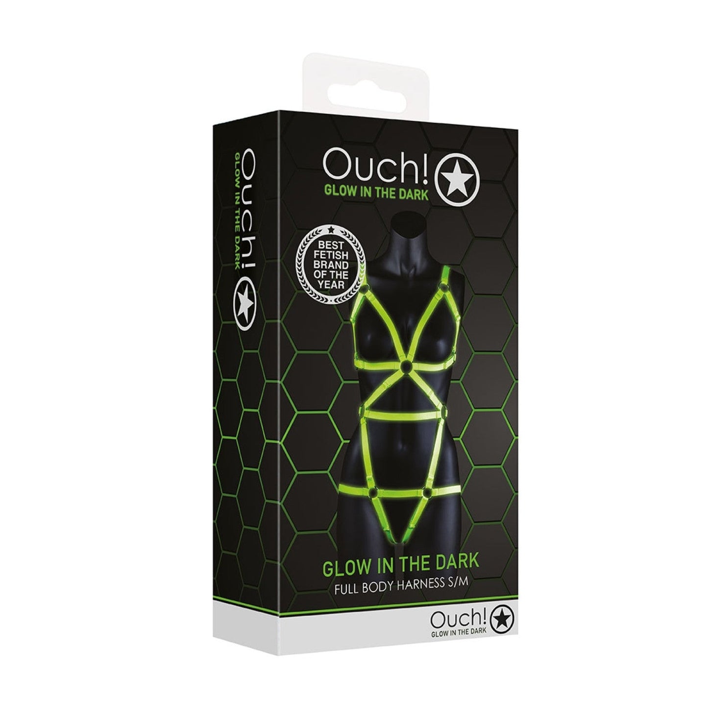 Ouch! Glow in the Dark Sexy Harnas