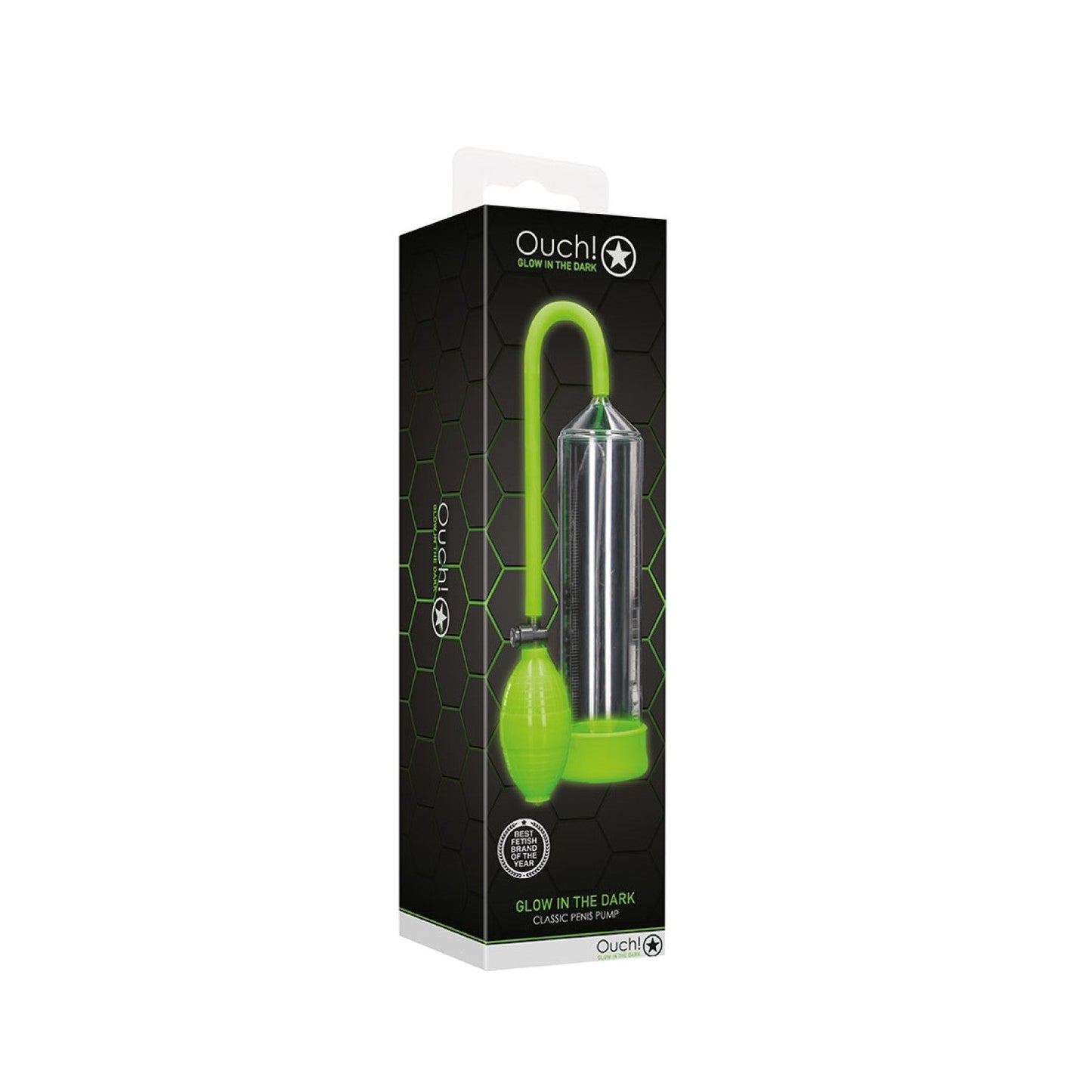 Ouch! Glow in the Dark Klassieke Penispomp