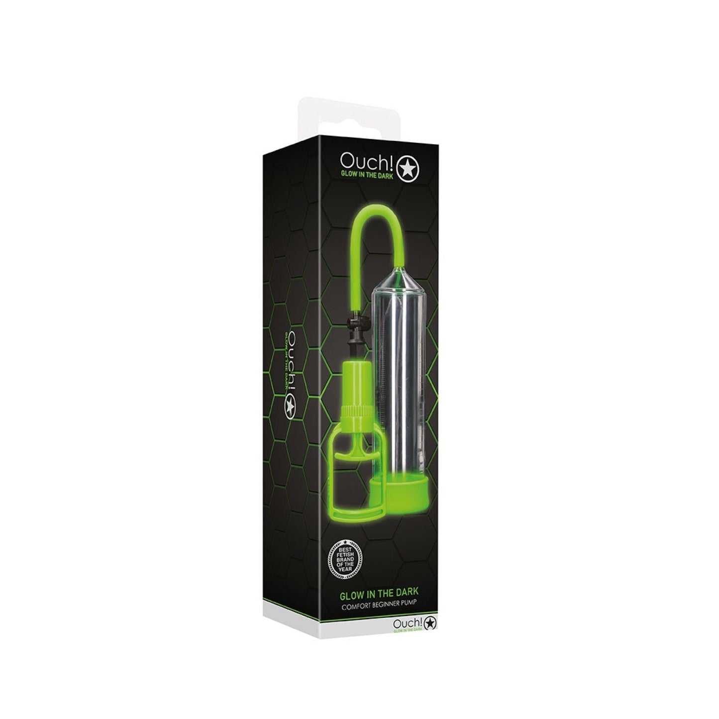 Ouch! Glow in the Dark Comfort Penispomp Voor Beginners