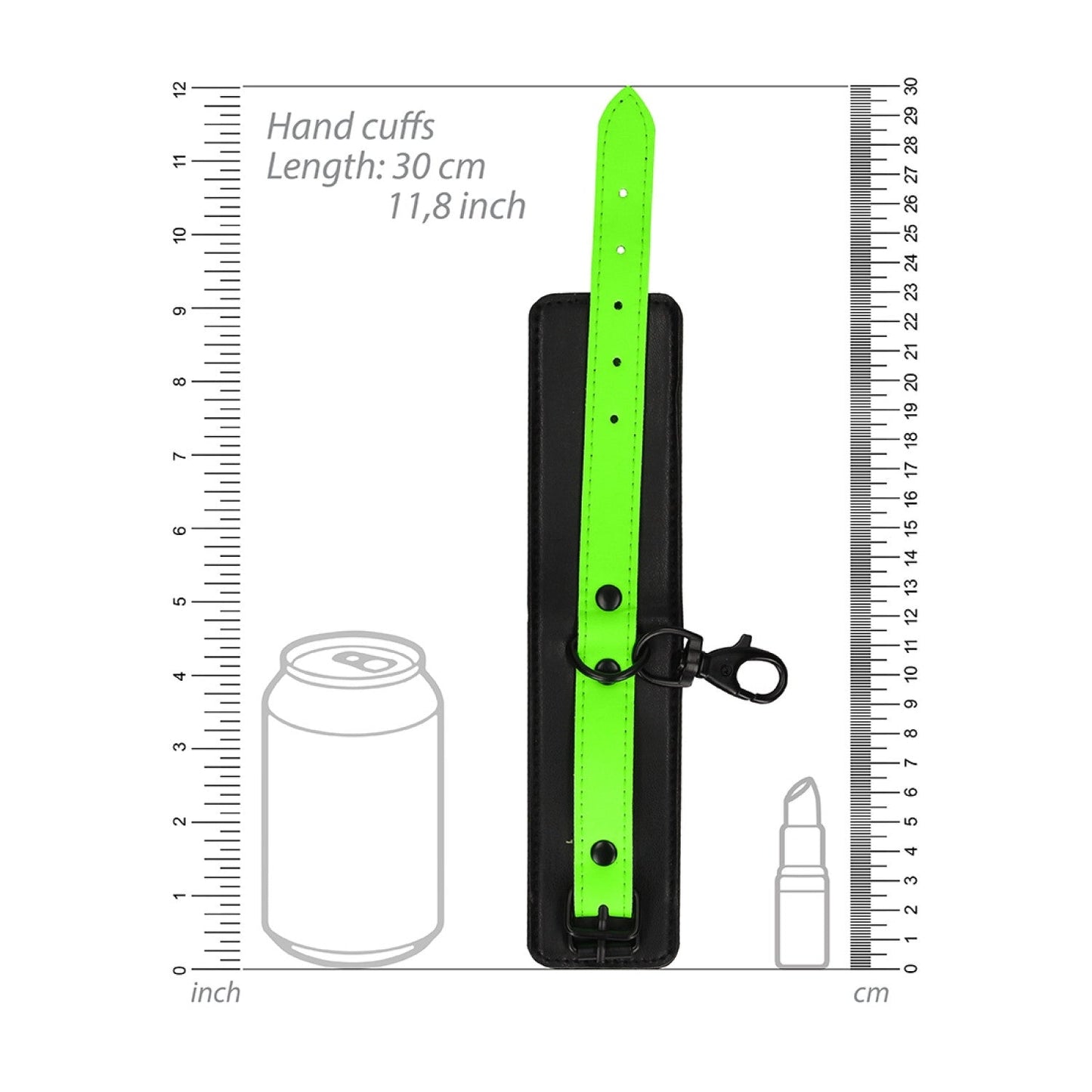 Ouch! Glow in the Dark Hogtie Handboeien & Enkelboeien