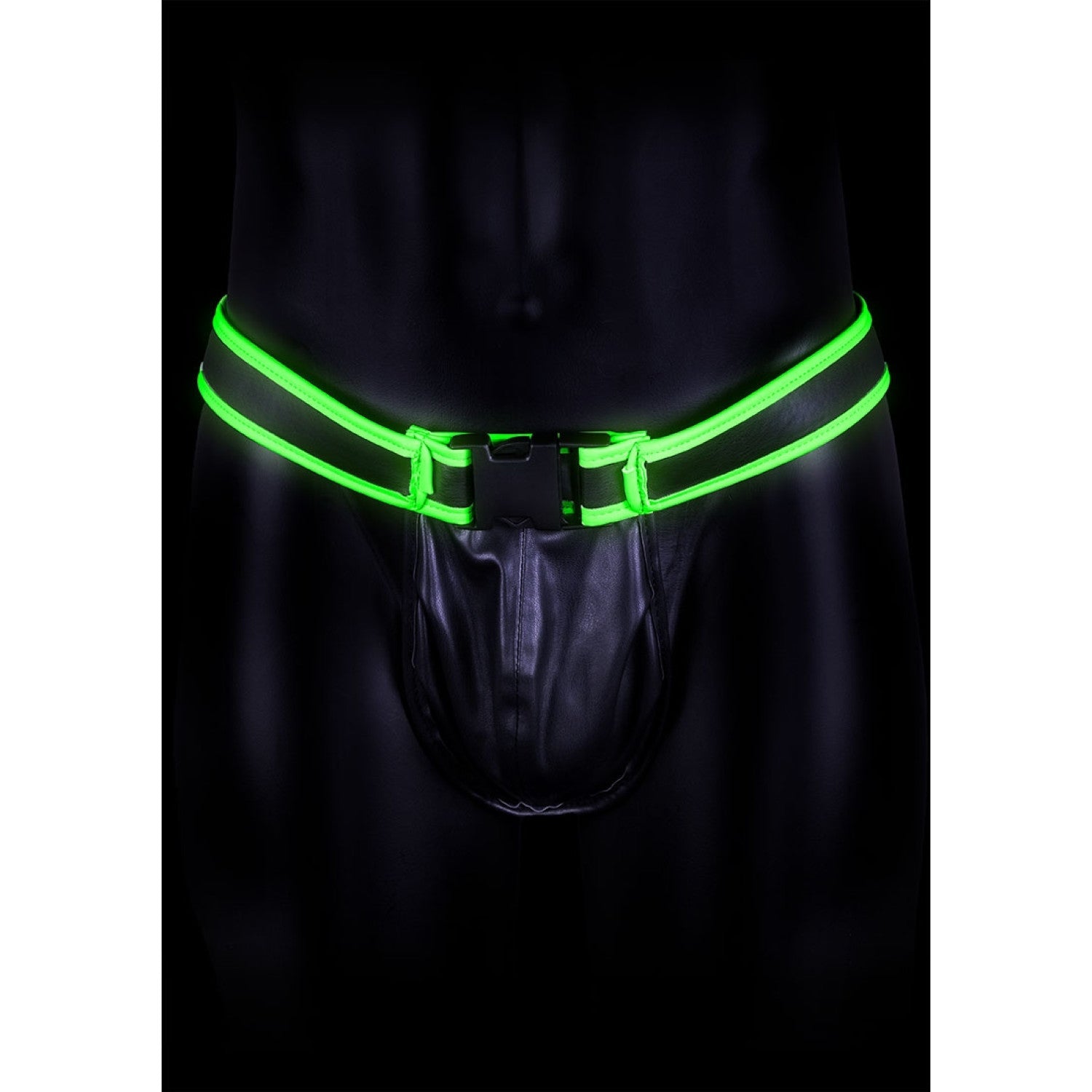 Ouch! Glow in the Dark Jockstrap met Gesp #1