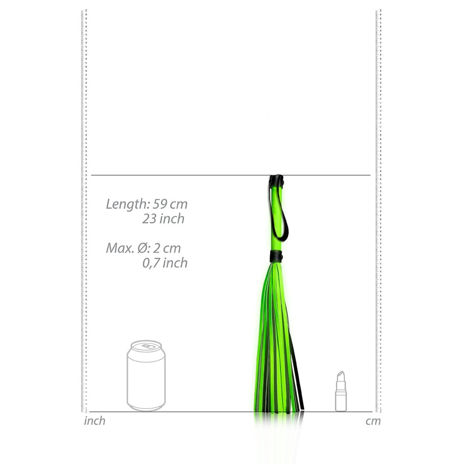 Ouch! Glow in the Dark Flogger
