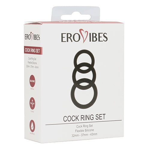 Erovibes Penisring Set 3 Stuks