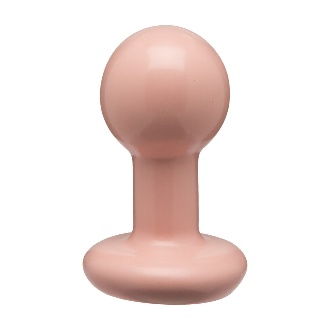 The Classic Round Butt Plug Small Cream