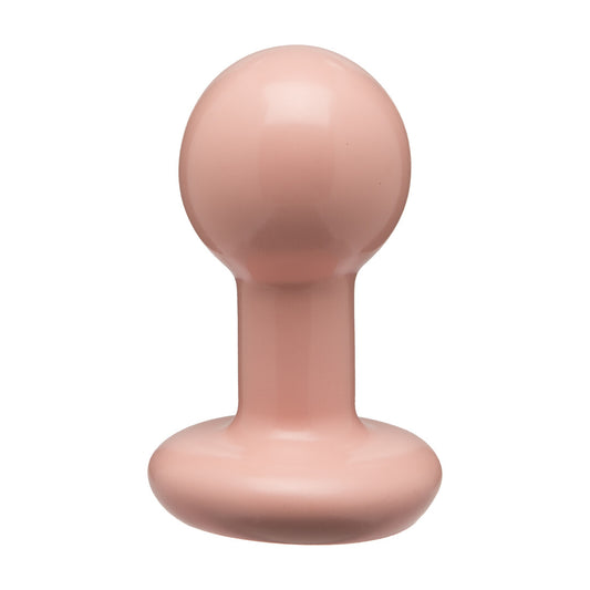 The Classic Round Butt Plug Small Cream