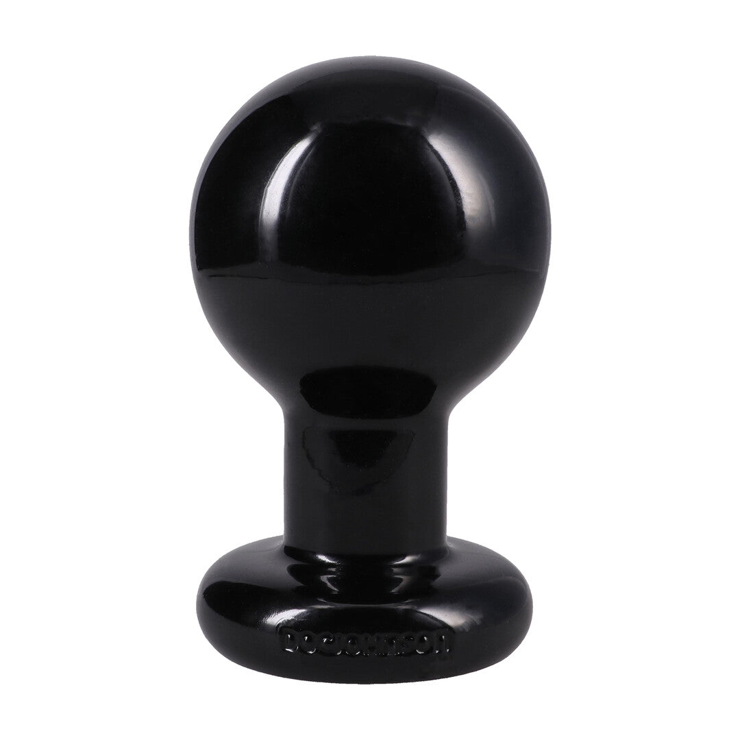 The Classic Round Butt Plug 3 Piece Set Black