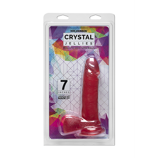 Realistic Cock With Balls 7 / 18 Cm 6