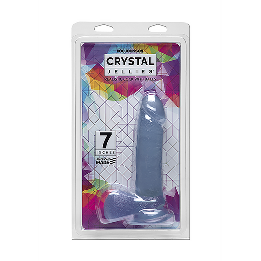 Realistic Cock With Balls 7 / 18 Cm 5